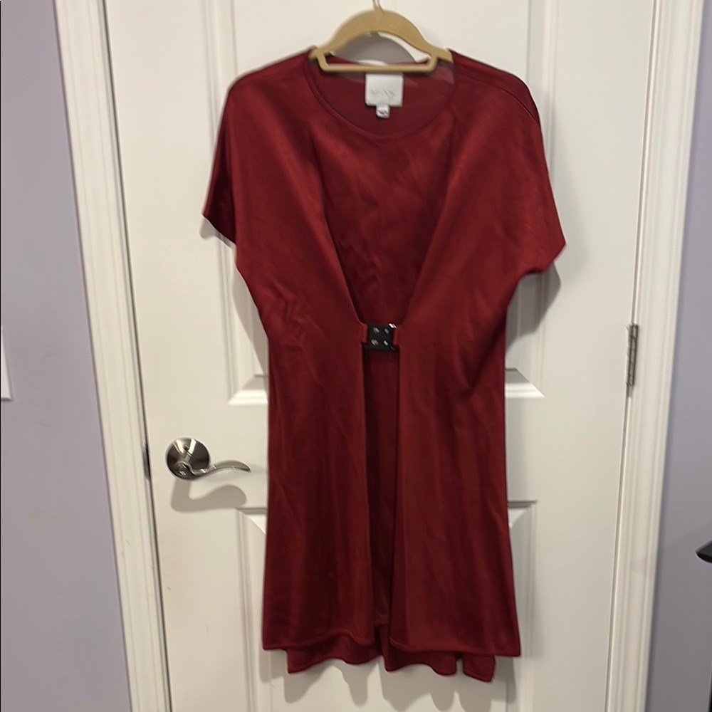 Misook Red Dress